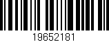 Código de barras (EAN, GTIN, SKU, ISBN): '19652181'