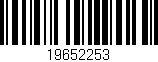 Código de barras (EAN, GTIN, SKU, ISBN): '19652253'