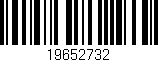 Código de barras (EAN, GTIN, SKU, ISBN): '19652732'
