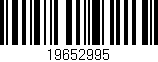 Código de barras (EAN, GTIN, SKU, ISBN): '19652995'