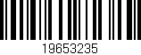 Código de barras (EAN, GTIN, SKU, ISBN): '19653235'