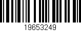 Código de barras (EAN, GTIN, SKU, ISBN): '19653249'