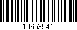 Código de barras (EAN, GTIN, SKU, ISBN): '19653541'