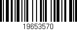 Código de barras (EAN, GTIN, SKU, ISBN): '19653570'