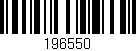 Código de barras (EAN, GTIN, SKU, ISBN): '196550'