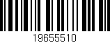 Código de barras (EAN, GTIN, SKU, ISBN): '19655510'