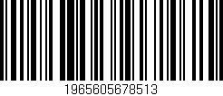 Código de barras (EAN, GTIN, SKU, ISBN): '1965605678513'