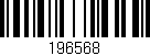 Código de barras (EAN, GTIN, SKU, ISBN): '196568'