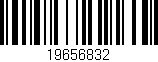 Código de barras (EAN, GTIN, SKU, ISBN): '19656832'