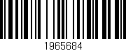 Código de barras (EAN, GTIN, SKU, ISBN): '1965684'