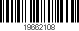 Código de barras (EAN, GTIN, SKU, ISBN): '19662108'