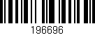 Código de barras (EAN, GTIN, SKU, ISBN): '196696'