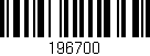 Código de barras (EAN, GTIN, SKU, ISBN): '196700'