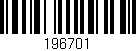 Código de barras (EAN, GTIN, SKU, ISBN): '196701'