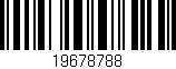 Código de barras (EAN, GTIN, SKU, ISBN): '19678788'