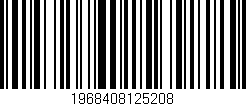 Código de barras (EAN, GTIN, SKU, ISBN): '1968408125208'