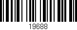 Código de barras (EAN, GTIN, SKU, ISBN): '19688'