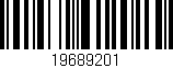 Código de barras (EAN, GTIN, SKU, ISBN): '19689201'