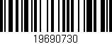 Código de barras (EAN, GTIN, SKU, ISBN): '19690730'