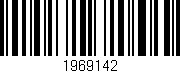 Código de barras (EAN, GTIN, SKU, ISBN): '1969142'
