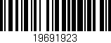 Código de barras (EAN, GTIN, SKU, ISBN): '19691923'