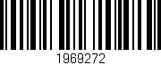 Código de barras (EAN, GTIN, SKU, ISBN): '1969272'