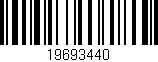 Código de barras (EAN, GTIN, SKU, ISBN): '19693440'