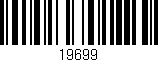 Código de barras (EAN, GTIN, SKU, ISBN): '19699'