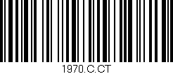 Código de barras (EAN, GTIN, SKU, ISBN): '1970.C.CT'