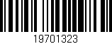 Código de barras (EAN, GTIN, SKU, ISBN): '19701323'