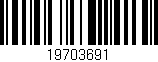 Código de barras (EAN, GTIN, SKU, ISBN): '19703691'