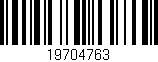Código de barras (EAN, GTIN, SKU, ISBN): '19704763'