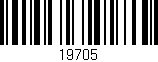 Código de barras (EAN, GTIN, SKU, ISBN): '19705'