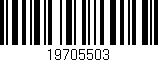 Código de barras (EAN, GTIN, SKU, ISBN): '19705503'