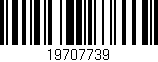 Código de barras (EAN, GTIN, SKU, ISBN): '19707739'