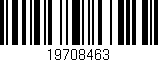 Código de barras (EAN, GTIN, SKU, ISBN): '19708463'