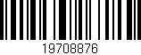 Código de barras (EAN, GTIN, SKU, ISBN): '19708876'