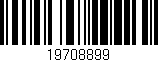 Código de barras (EAN, GTIN, SKU, ISBN): '19708899'
