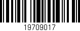 Código de barras (EAN, GTIN, SKU, ISBN): '19709017'