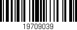 Código de barras (EAN, GTIN, SKU, ISBN): '19709039'