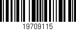 Código de barras (EAN, GTIN, SKU, ISBN): '19709115'