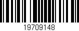 Código de barras (EAN, GTIN, SKU, ISBN): '19709148'