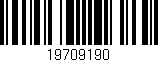 Código de barras (EAN, GTIN, SKU, ISBN): '19709190'