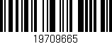 Código de barras (EAN, GTIN, SKU, ISBN): '19709665'