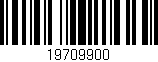 Código de barras (EAN, GTIN, SKU, ISBN): '19709900'