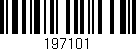 Código de barras (EAN, GTIN, SKU, ISBN): '197101'