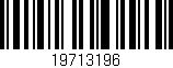 Código de barras (EAN, GTIN, SKU, ISBN): '19713196'