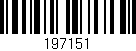 Código de barras (EAN, GTIN, SKU, ISBN): '197151'