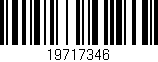 Código de barras (EAN, GTIN, SKU, ISBN): '19717346'