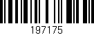 Código de barras (EAN, GTIN, SKU, ISBN): '197175'